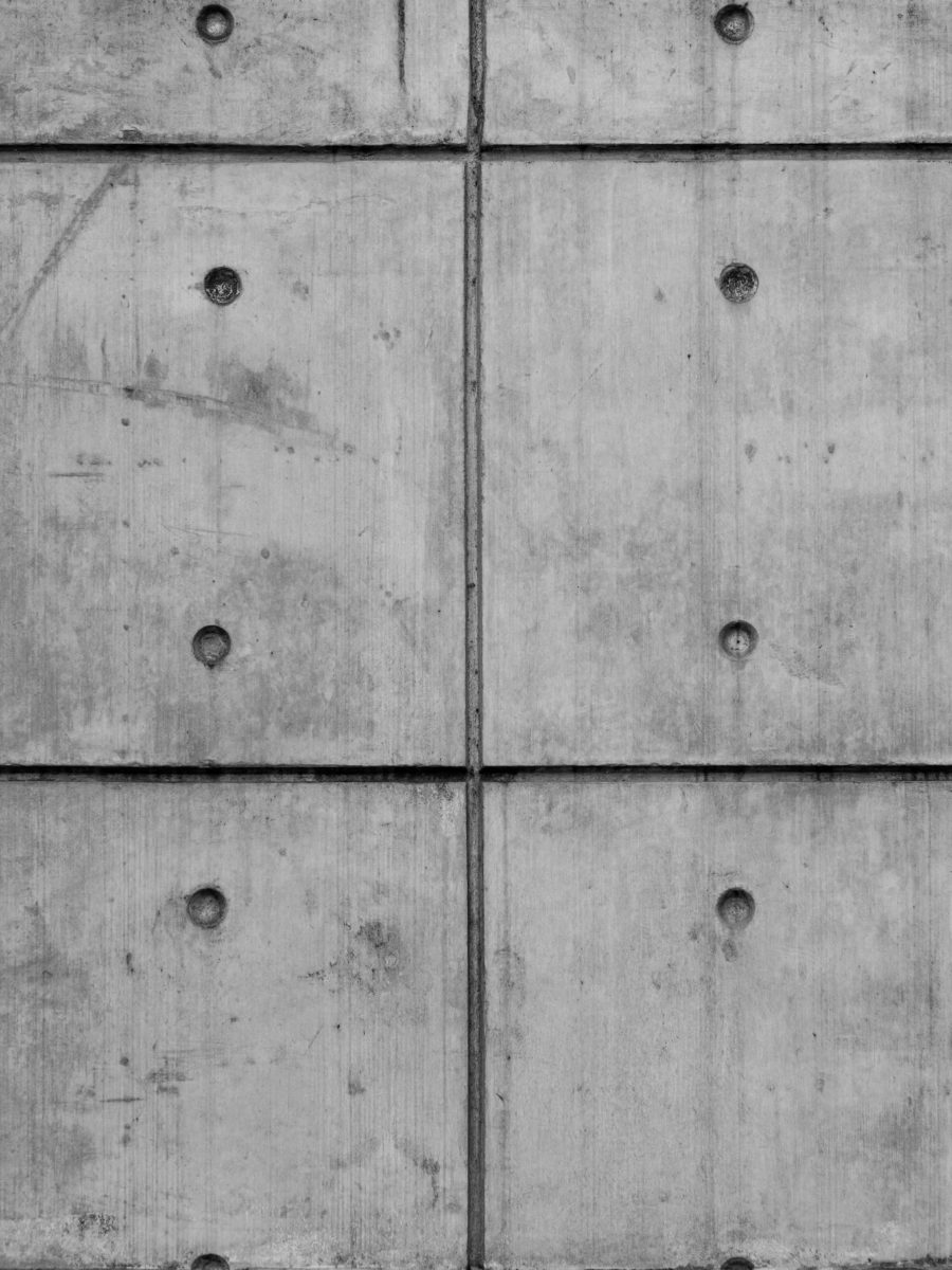 Cast concrete panels